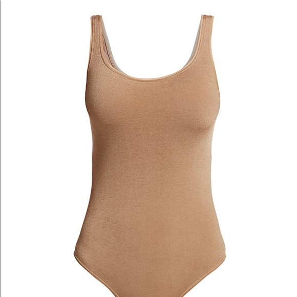 Wolford jamaika string bodysuit latte XSMALL - Picture 2 of 4